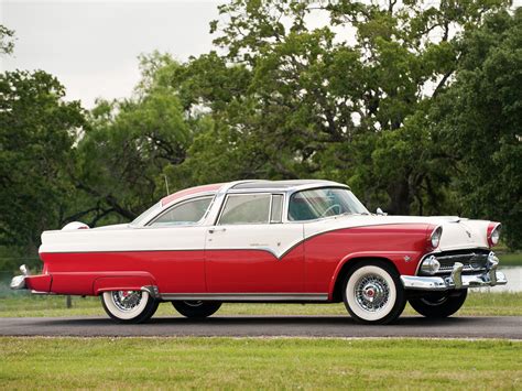 1955, Ford, Fairlane, Crown, Victoria, Skyliner, 64b, Retro Wallpapers ...