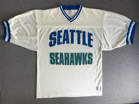 Seattle Seahawks Jersey 80's Vintage/ Logo 7 Dome - Etsy