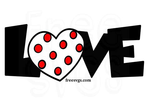 Love SVG - Free Cut File - Free SVG Cut Files