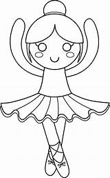 Ballerina Coloring Pages Printable sketch template