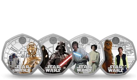 The Royal Mint Celebrates Star Wars with Commemorative Coins