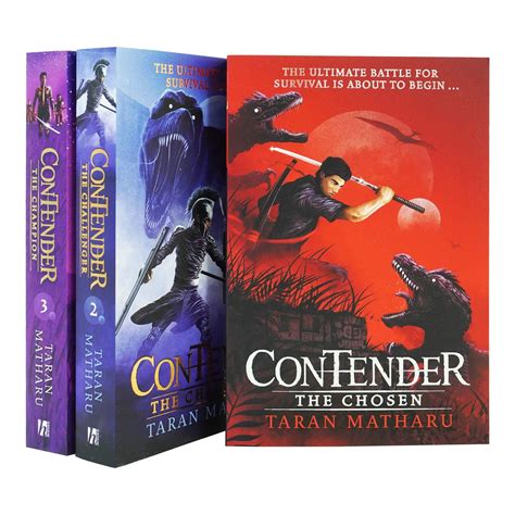 Contender Series 3 Books Collection Set by Taran Matharu (The Chosen, The Challenger & The ...