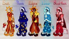 Bloodmoon by @punkrose240 in 2022 | Sun and moon drawings, Moon drawing, Cute wolf drawings