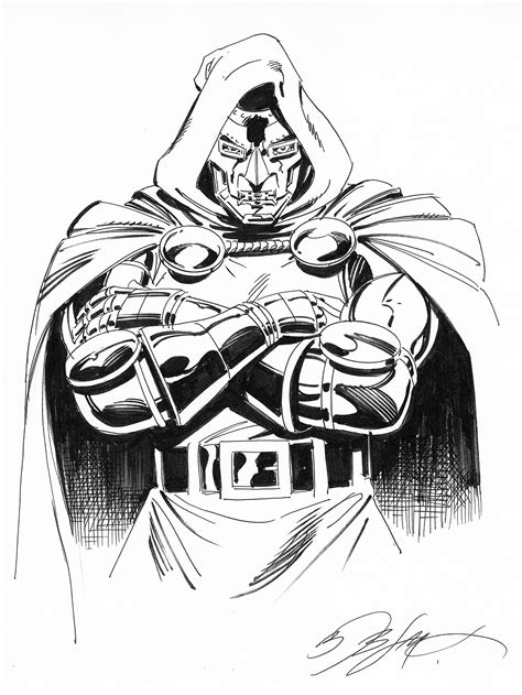 BOB LAYTON DOCTOR DOOM ARTWORK