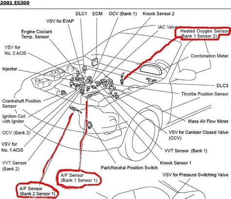 Toyota air fuel sensor heater circuit response