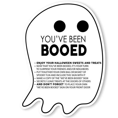 Printable Boo Signs