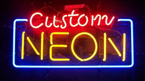 Custom Neon Sign – Any Size, Any Shape | dottheistudio.com - printing advertising gadgets website