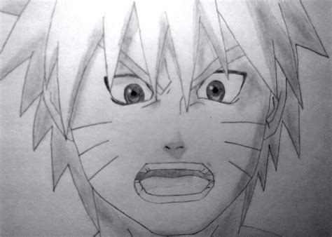 Sketch Naruto Characters Drawing Face