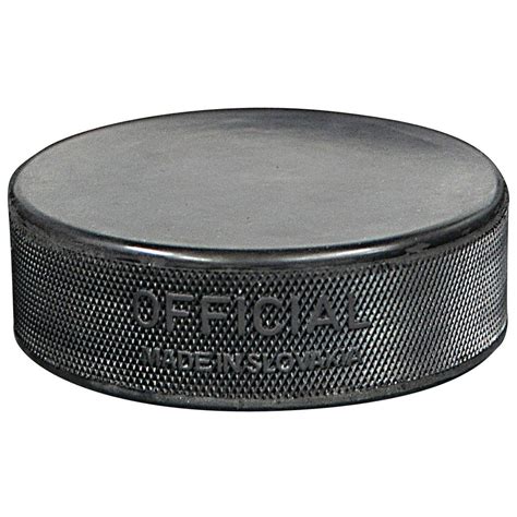 Official Black Ice Hockey Puck