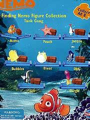 Yujin - Finding Nemo Tank Gang Collection
