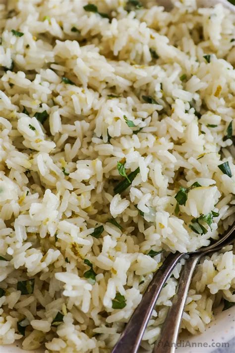 Cilantro Lime Rice - Andi Anne