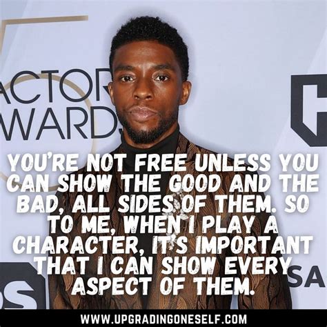 Top 15 Memorable Quotes From Chadwick Boseman - Upgrading Oneself