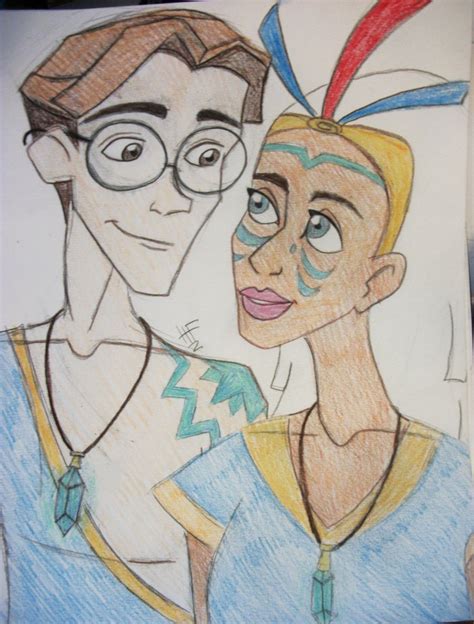 Milo and Kida - Atlantis Fan Art (34407182) - Fanpop