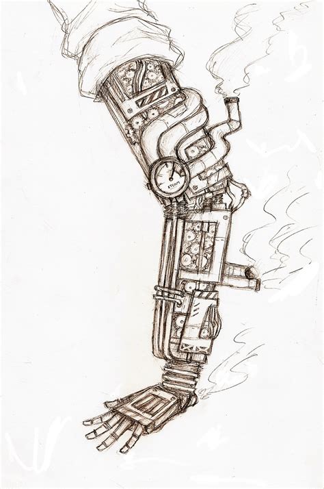 Mechanical arm. Kinda. by YoGurei on DeviantArt