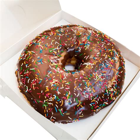 Giant Chocolate Donut