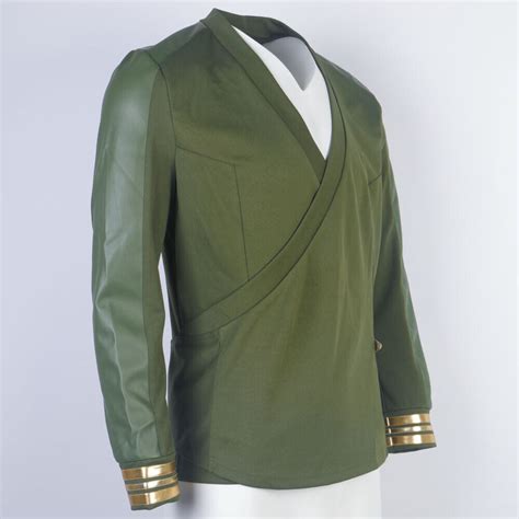 Star Trek Strange New Worlds Captain Pike Green Uniforms Starfleet Top ...