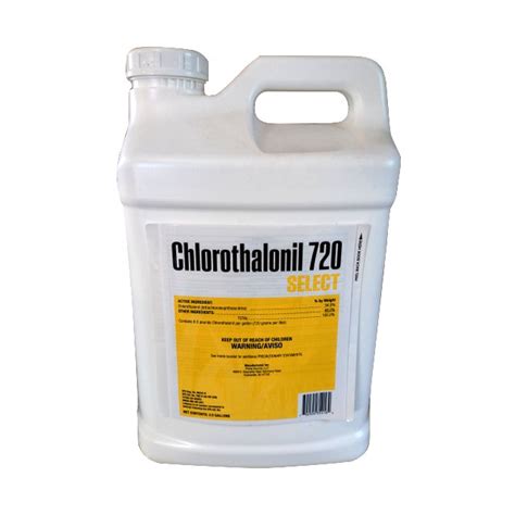 Chlorothalonil 720 Select; 2.5 Gallons