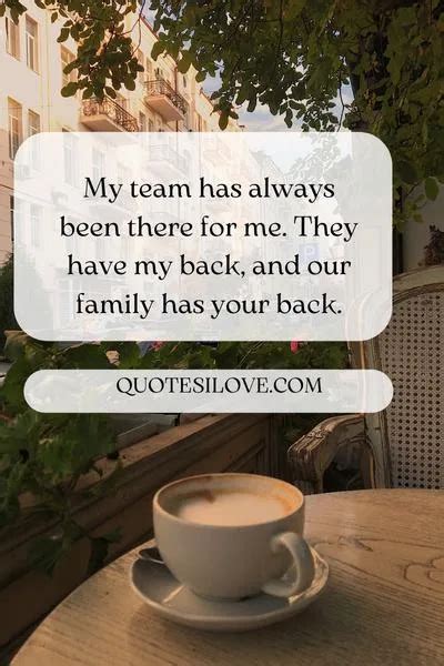 My Team My Family Quotes - Quotes I Love