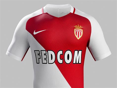 Monaco 16-17 Home Kit Released - Footy Headlines