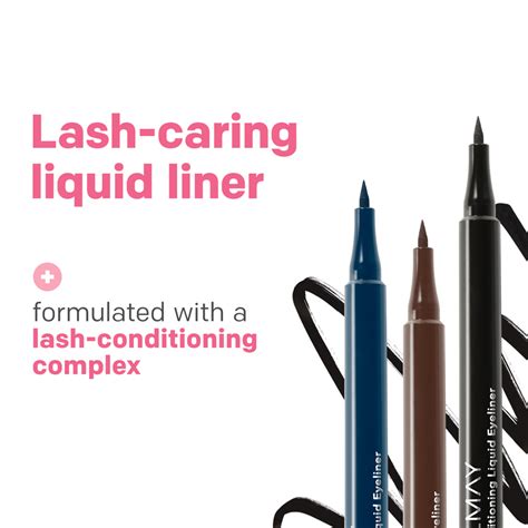 Conditioning Liquid Eyeliner™ - Hypoallergenic Eye Makeup - Almay