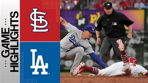 Dodgers vs. Cardinals Game Highlights (5/18/23) | MLB Highlights - YouTube