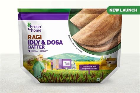 Ragi Idly / Dosa Batter (1kg Pack) : Buy online | freshtohome.com