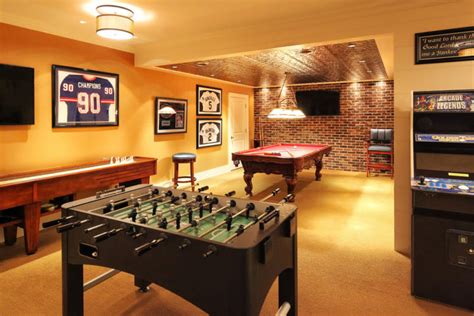 Creating A Basement Game Room: 4 Tips And 41 Examples - DigsDigs