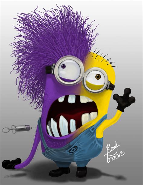 Purple Minions Drawing at GetDrawings | Free download