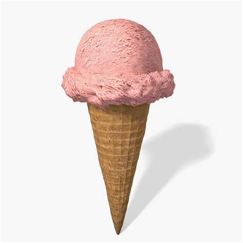 Ice Cream Cone Free 3D Models download - Free3D