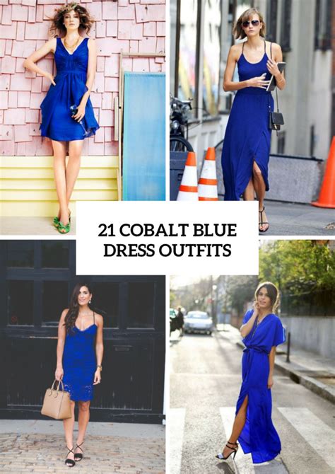 21 Gorgeous Cobalt Blue Dress Outfits - Styleoholic