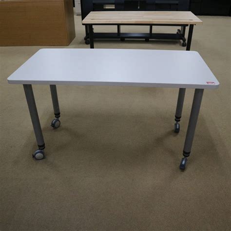 Lorell Desk 47 with Wheels | Office Furniture Liquidations