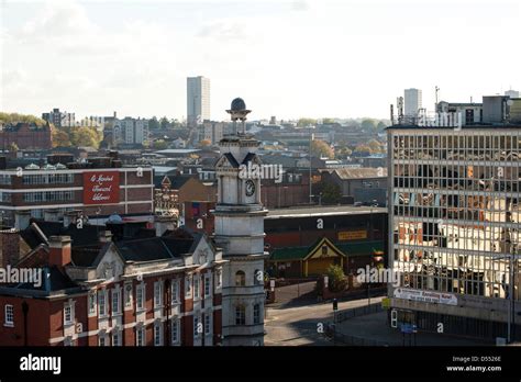 View over Digbeth, Birmingham city centre, UK Stock Photo - Alamy