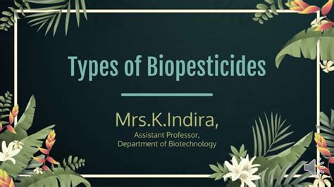 Types of biopesticides | PPT