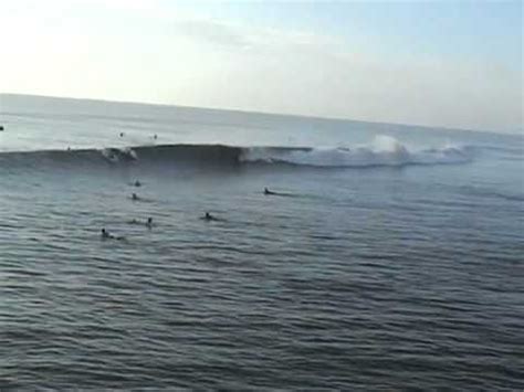 Jacksonville Beach FL Pier - Surfing Hurricane Bill 8-22-09 - YouTube