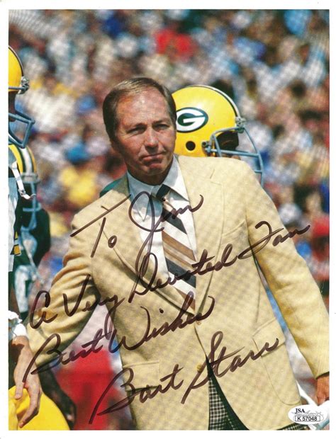 Bart Starr Signed Packers 8x11 Photo (JSA COA) | Pristine Auction