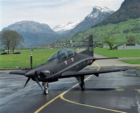 The Pilatus PC-21 is a single-turboprop, low wing swept monoplane ...