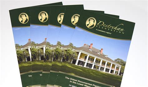 Destrehan Plantation Tour Brochure :: Behance