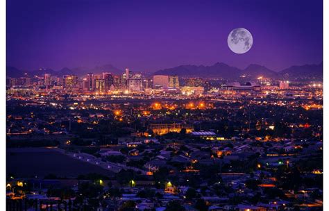 Phoenix Arizona Skyline Wall Mural