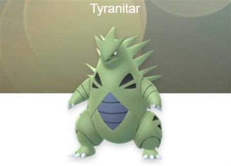 Best Tyranitar Moveset in Pokemon Go - Touch, Tap, Play