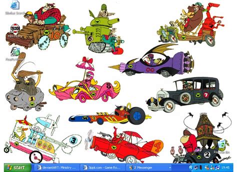 Wacky Races by bluestar63.deviantart.com on @DeviantArt | 80's cartoon ...