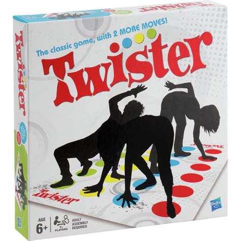 The Classic Game Twister Board Game With 2 More Moves | Lazada PH