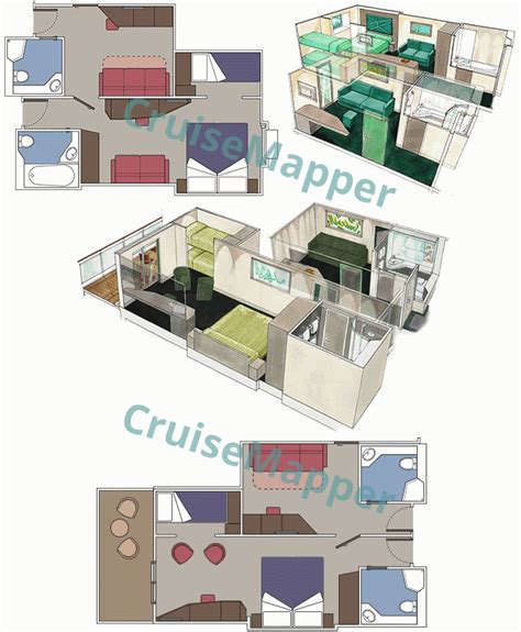 MSC Virtuosa cabins and suites | CruiseMapper