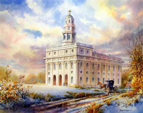 The Nauvoo Temple – Winter 1845-46 – Roland Lee