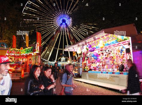 October fair, Liege Belgium Stock Photo - Alamy