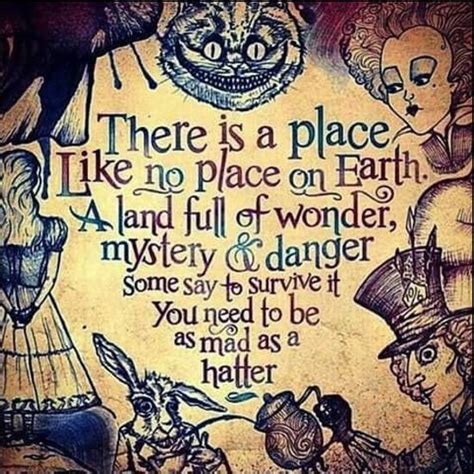 Disney Alice In Wonderland Wallpaper Quotes