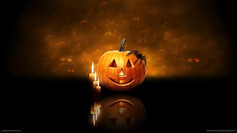 Halloween, candels, pumpkin, screensavers, holidays HD wallpaper | Pxfuel