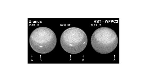 Tracking the Rotation of Uranus | HubbleSite