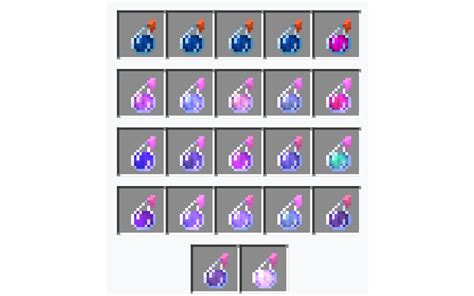 List of all potions in Minecraft and their uses