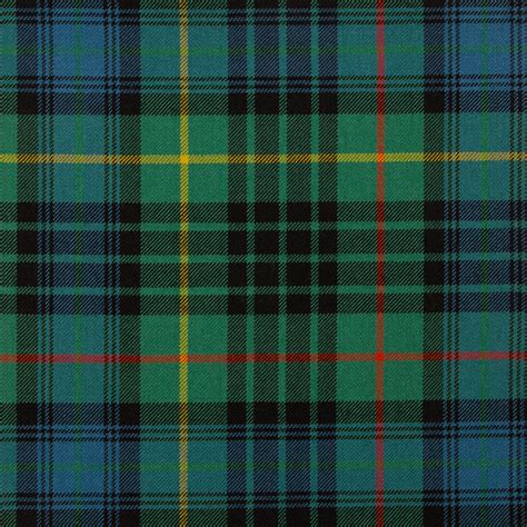 Stewart Hunting Ancient Medium Weight Tartan Fabric | Lochcarron of Scotland