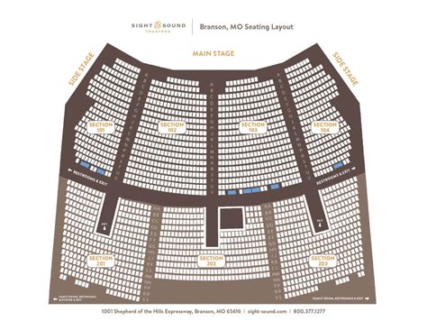 Sight And Sound Seating Chart Branson Mo With Seat Numbers - Infoupdate.org